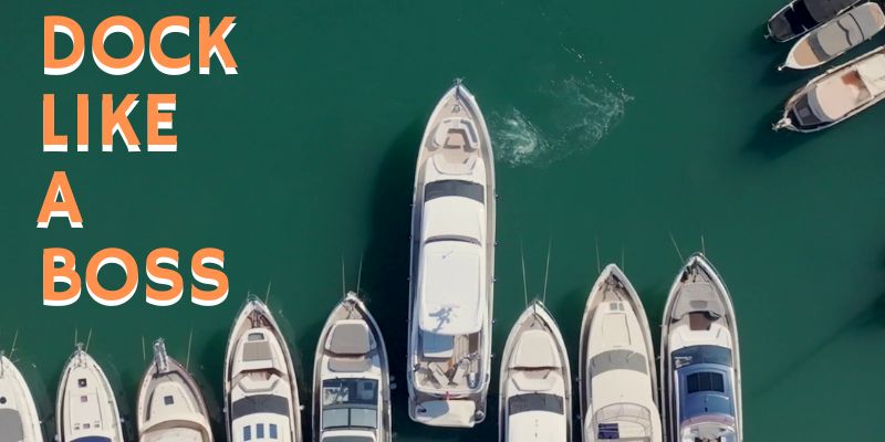Raymarine × Avikus NeuBoat Dock for docking a boat