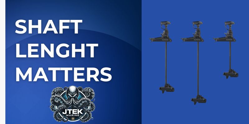 Measuring a trolling motor shaft